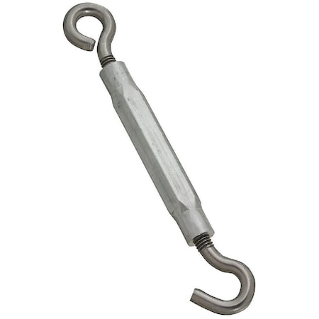 National 5/16 In. x 9 In. Stainless Steel Hook & Eye Turnbuckle N221960